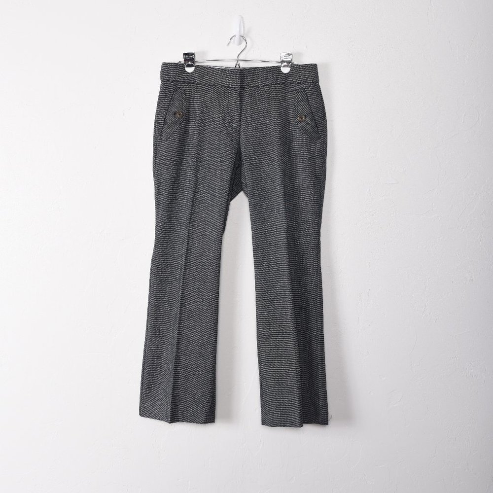 LOFT Navy/White Fleck Pants 10P